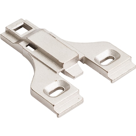 Hardware Resources Heavy Duty 0 mm Non-Cam Adj Zinc Die Cast Plate for 125 Degree 500 Series Euro Hinges 400.3713.75